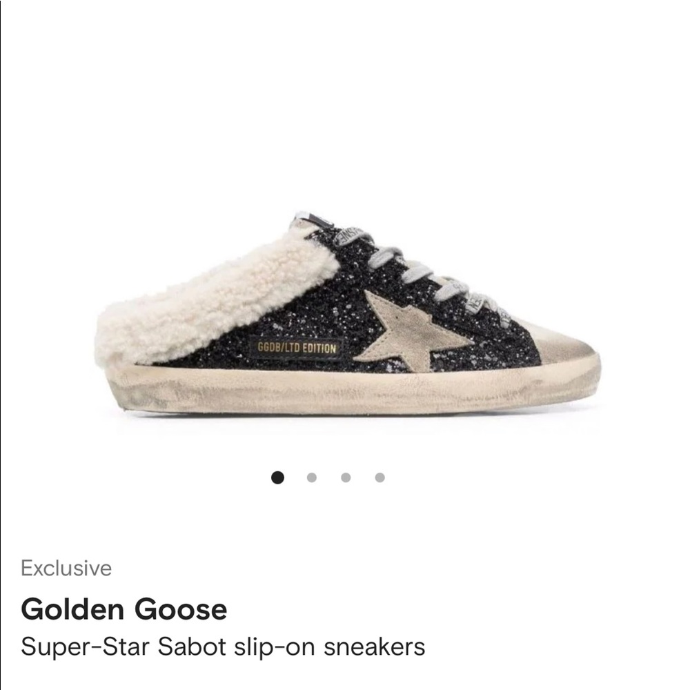 Golden Goose Sabot Shearling Size 38
